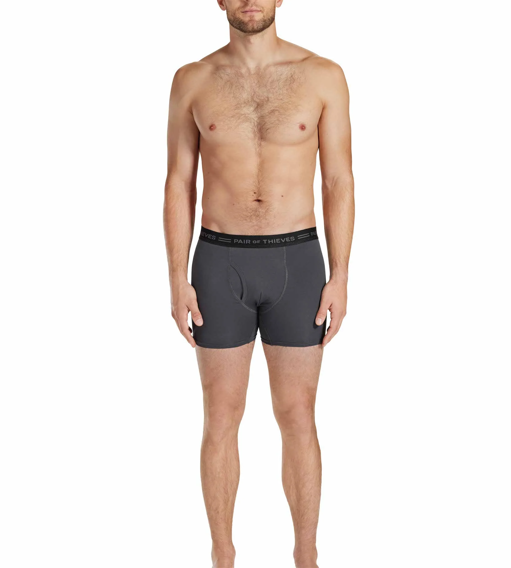 4-Way Stretch Every Day Kit Cotton Stretch Boxer Briefs (3-Pack) - Image 3