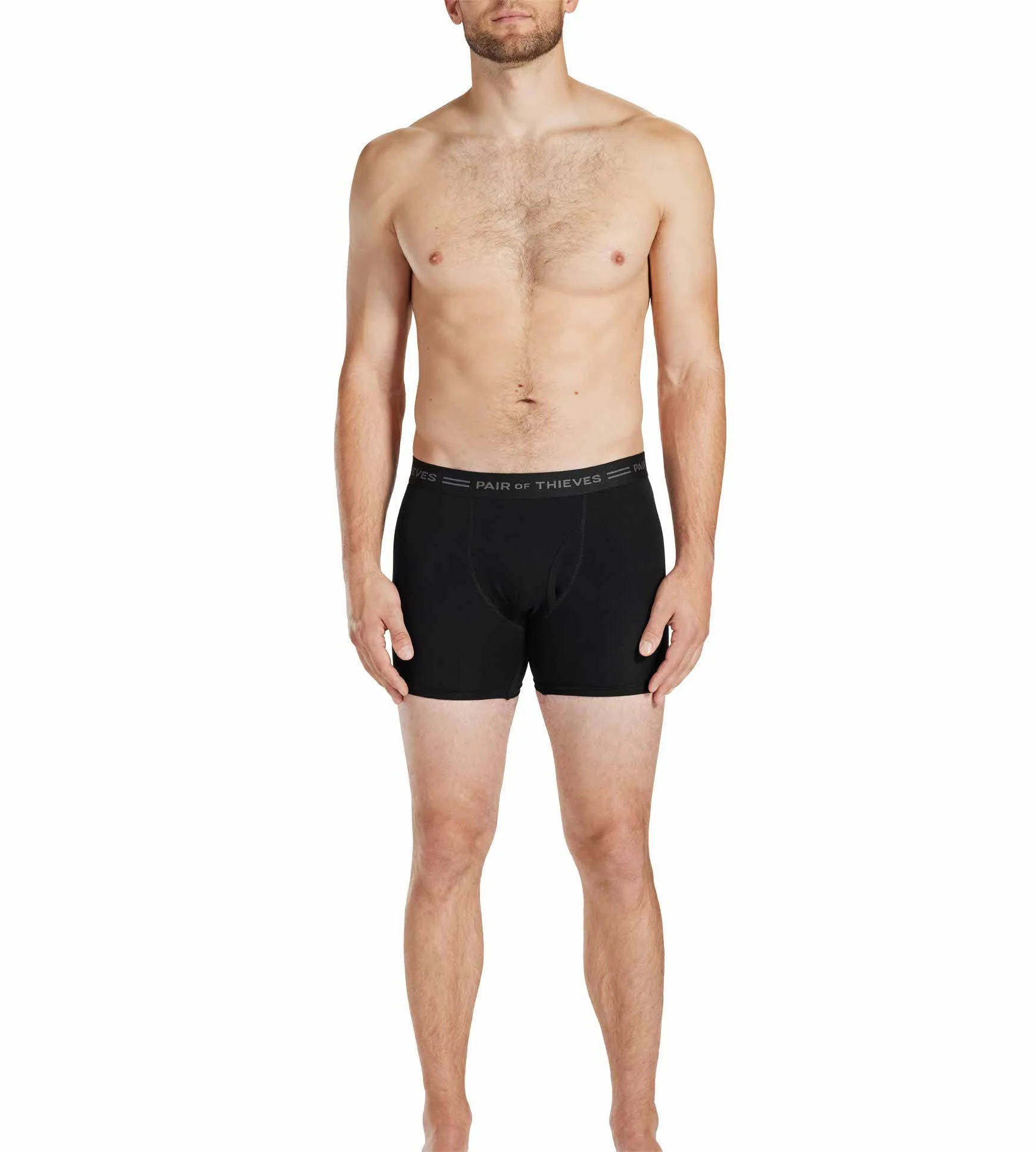 4-Way Stretch Every Day Kit Cotton Stretch Boxer Briefs (3-Pack) - Image 4