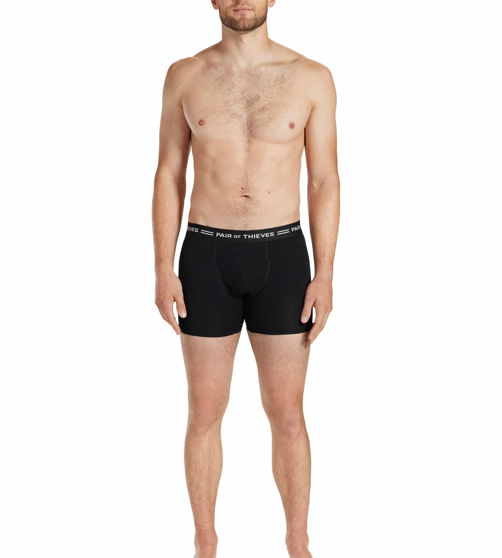 4-Way Stretch Every Day Kit Cotton Stretch Boxer Briefs (3-Pack) - Image 3