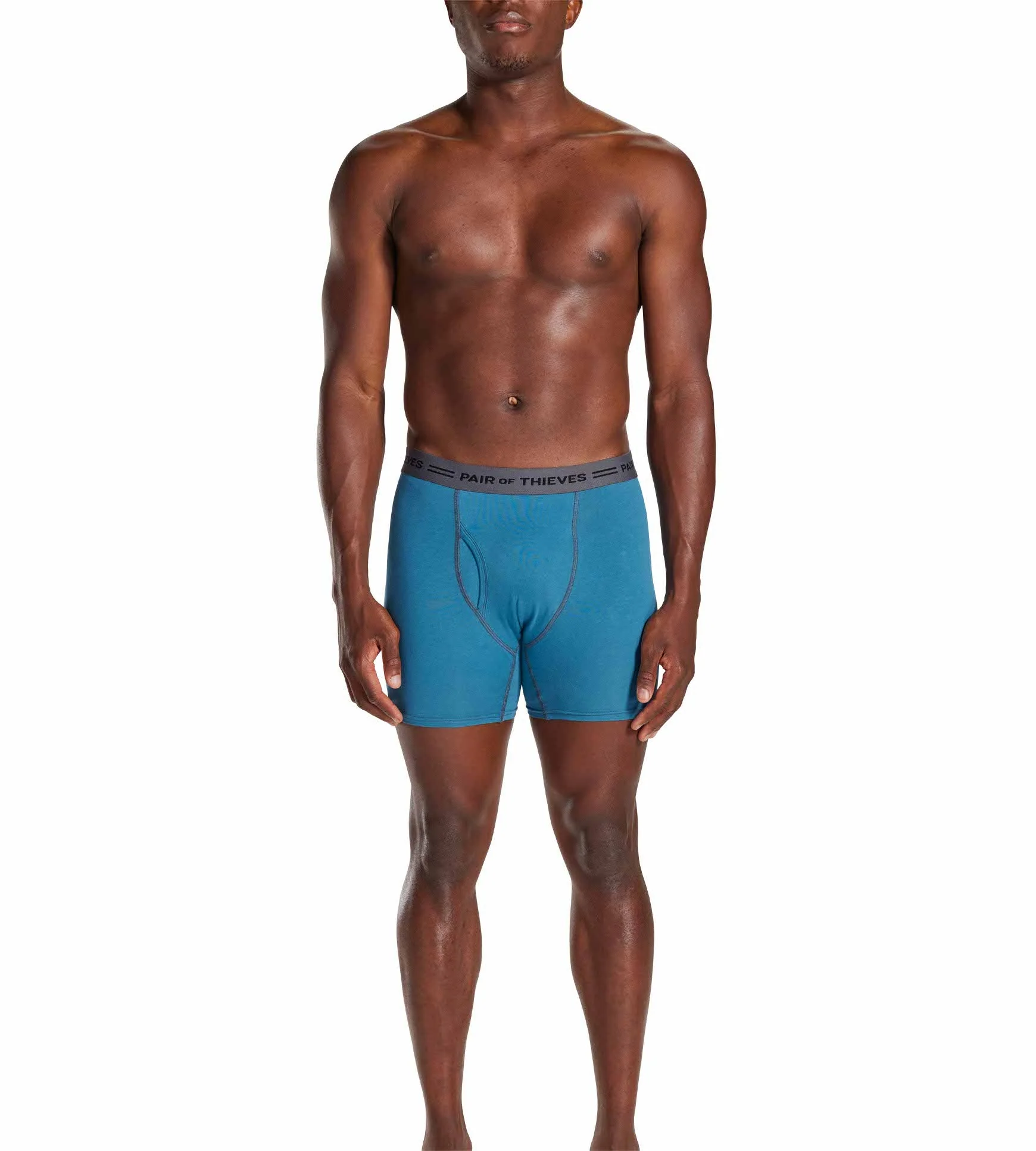 4-Way Stretch Every Day Kit Cotton Stretch Boxer Briefs (3-Pack) - Image 5
