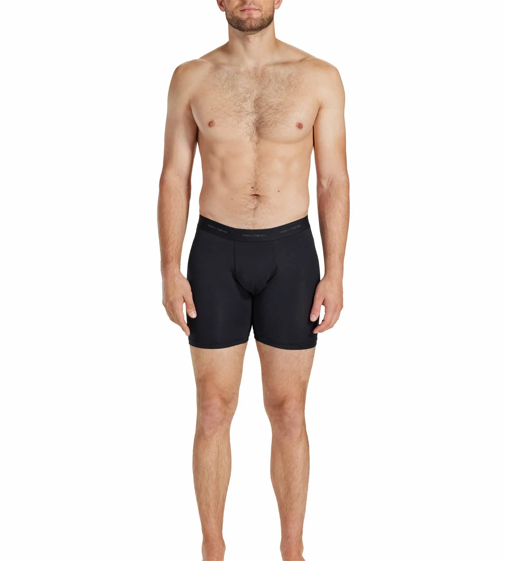Quick Dry Action Blend Long Boxer Briefs (3-Pack) - Image 3