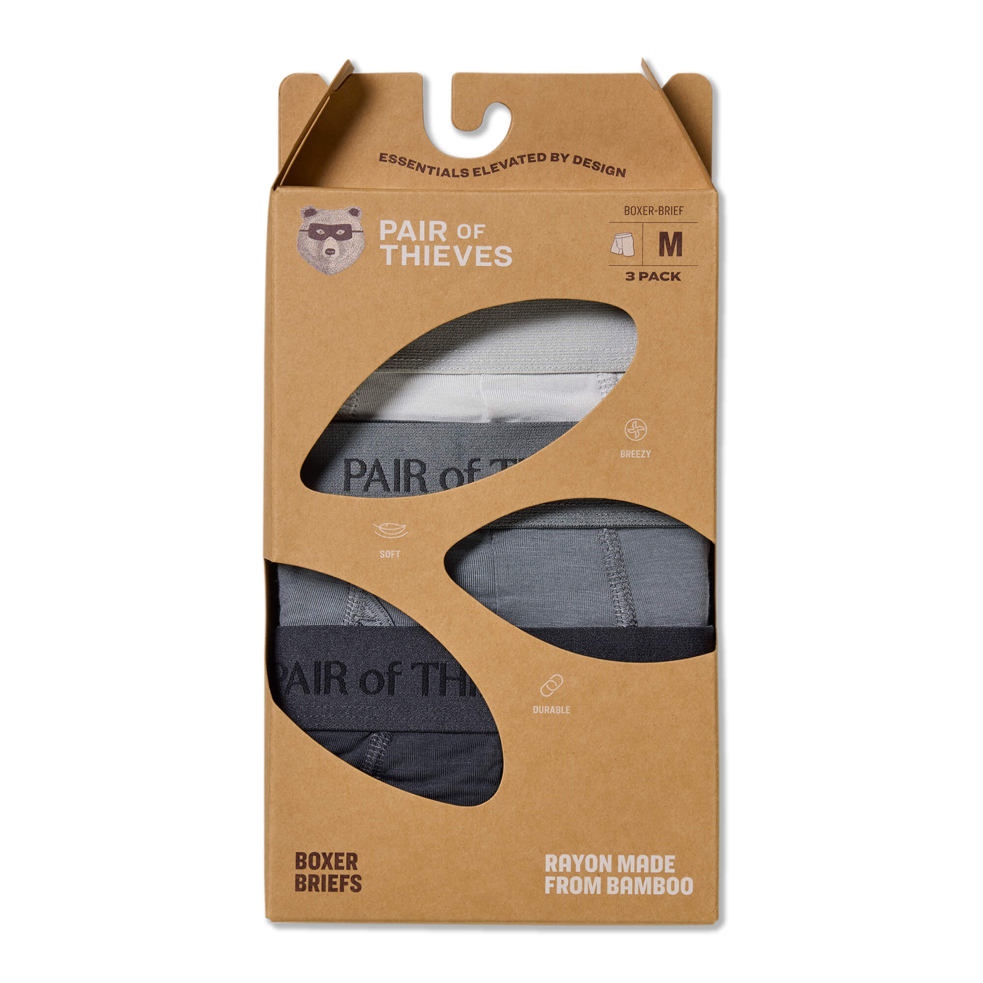 Rayon Made From Bamboo Boxer Briefs (3-Pack) - Image 4