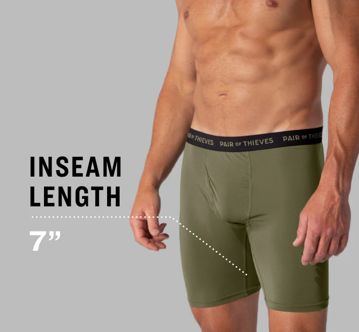 SuperFit Mesh Long Boxer Briefs (2-Pack) - Image 6